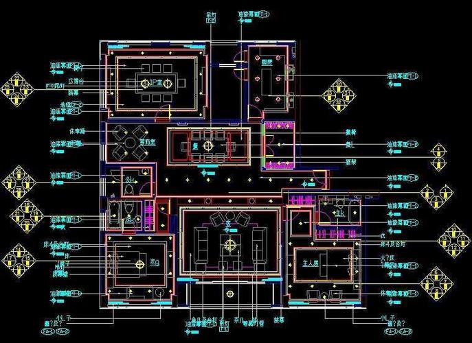 户型装修施工图免费下载 - 建筑规划图 - 土木工程网