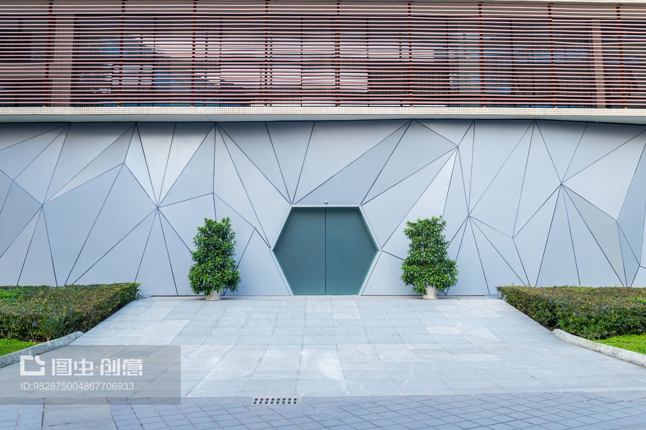 办公楼建筑大门