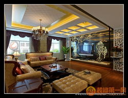 上海隆墨建筑装潢设计工程 打造别墅客厅的奢华与实用